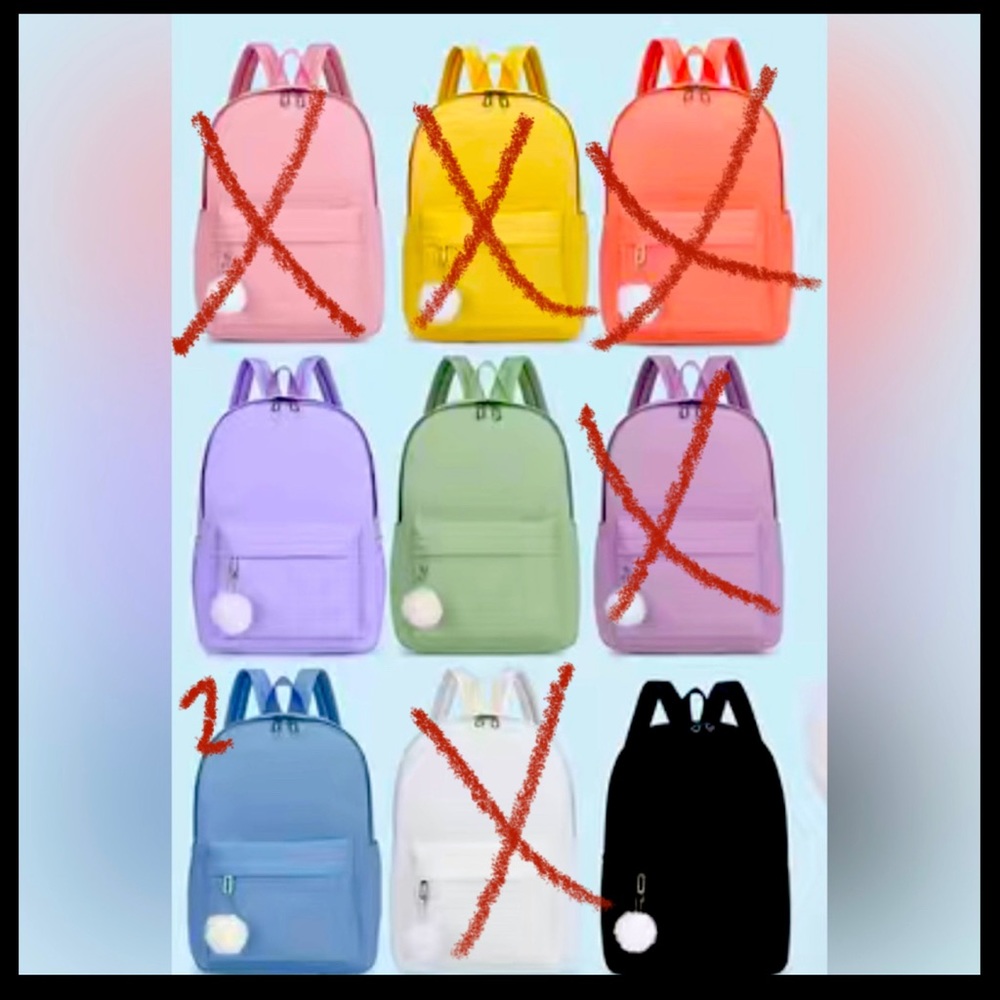 Customizable Backpack 🎒Multiple Color Options! - Picture 5 of 15